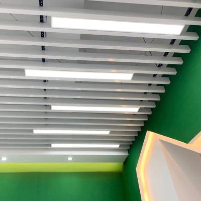 China Modern Commercial Energy-saving Aluminum Linear Led Outdoor Ceiling Lamp Regional Office IP42 Led Ceiling Lamp for sale