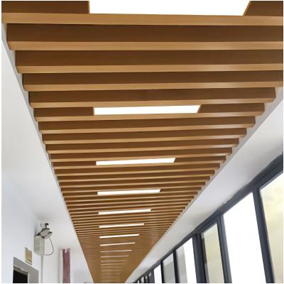 China Industrial Nordic Style Wide Beam Angle 18W 24W 28W 36W Slim Hanging Led Linear Light for School Mall Meeting Room Office LED Ceiling Lamp for sale