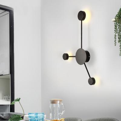 China Modern new design minimalist indoor led wall lamp for living room for sale