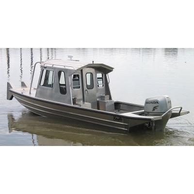 China 2022 hot sale aluminum workboat center console aluminum fishing boat fishing boat all welded for sale