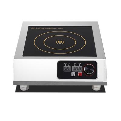 China Fried 5 years manufacturer warranty CE Stainless Steel 3500W direct portable single burner electric induction cookt commercial cookt for sale