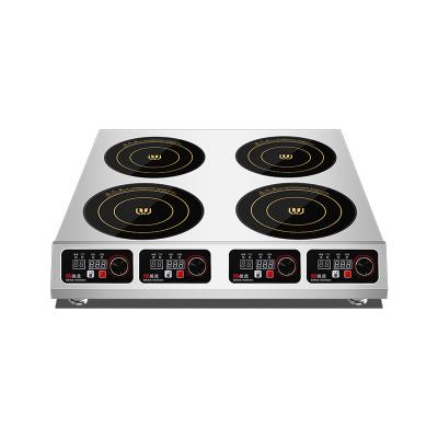 China Fried 2023 New 5 Years Manufacturer Warranty CE 2200W Direct Hob Burner 4 Pot Commercial Individual Hot Induction Cooker for sale