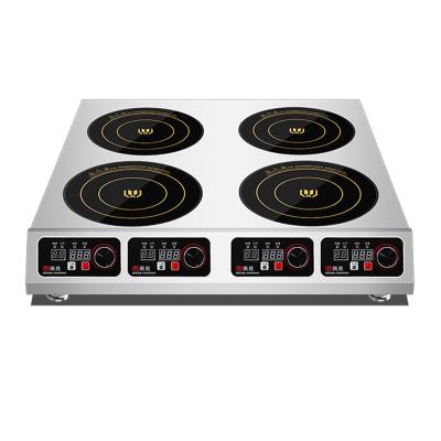 China Fried 5 Years Manufacturer Direct CE Warranty 2500W Savings In China Commercial 4 Burner Induction Cooker Manufacturer for sale