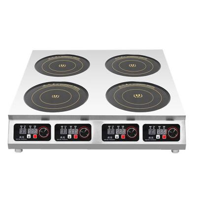 China Fried Customized CE 3000W Hob 4 Burner Commercial Individual Hot Pot Induction Cooker for sale