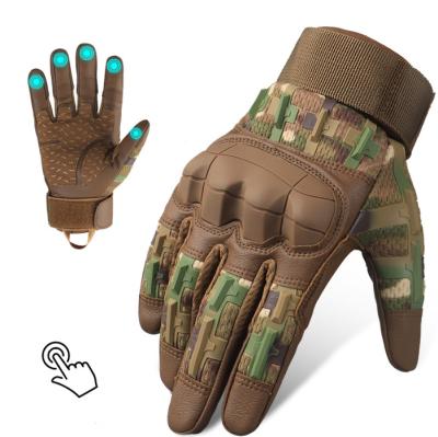 China High Quality Anti Smash All Finger Gloves Touch Screen Slip Motorcycle Anti Forming Anti Sweat Tactical Gloves for sale