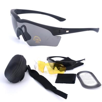 China PC Lens Personal Goggle Protector for Outdoor Sports, Mountaineering, Cycling, Windproof Tactical Goggles for sale