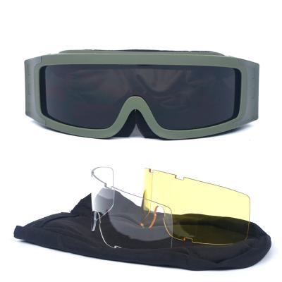 China PC Lens Outdoor Sports Goggles Anti Fog Anti Wind Cycling And Mountaineering Tactical Goggles for sale