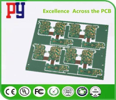 Cina prototipo del circuito della flessione 4L, rifinitura di superficie senza piombo flessibile rigida del PWB HASL in vendita