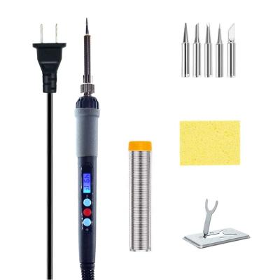 China Stores TOPEAST 110V/220V Portable Building Material Iron Kit Adjustable Digital Display Electric Welding Tools for sale