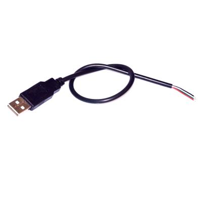 China Usb Extension Cable USB Male 4wire Solder Cable USB Extension Jumper Cable for sale