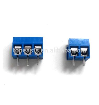 China Power 2pin 3pin 2 Pin PCB Male Connector 2 Pin PCB Terminal Block Connector 5.0mm Pitch for sale