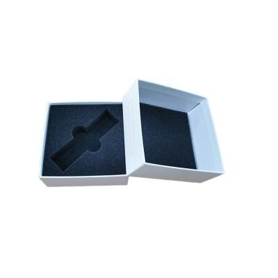 China Recyclable Gift Paper Box Packaging Eco Friendly Rigid Flat Pack Gift Boxes With Eva Foam Insert for sale