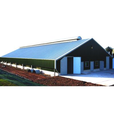 China Commercial Prefabricated Steel Frame Broiler Poultry Farm Shed for Modern Workshop for sale