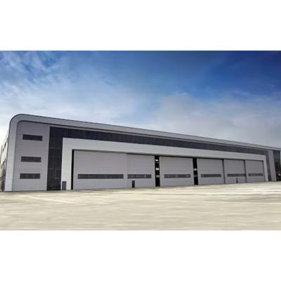 China Hotel-Recommended Prefabricated Steel Hangar for Industrial-Style Aircraft Warehouse for sale