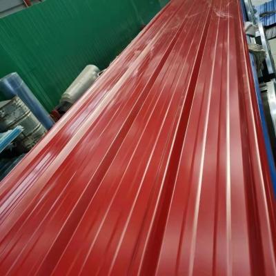 China Cold Rolled Galvanized Corrugated Roofing Steel Sheet Z30 Z140 22 Gauge Building Zinc Coated Gi Corrugated Iron Sheet Warehouses for sale