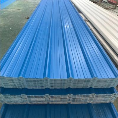 China Modern Design DX51D Grade Zinc Corrugated Roofing Tile for Warehouse Container Roof for sale