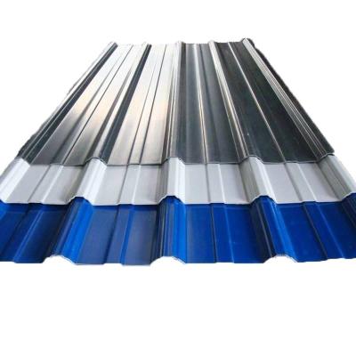 China RAL Color 22 Gauge Galvanized Steel Corrugated Sheet 4ft x 8ft 0.3mm DX 51d Z100 Zinc Aluminum Modern Roofing Metal Panels for sale