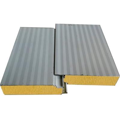 China Modern Design 150mm Polyurethane Sandwich Panels for Soundproof Warehouses Direct for sale