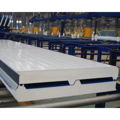 China Stylish Modern Design PU/Polyurethane Sandwich Panels for Cold Rooms Superior and Design for sale