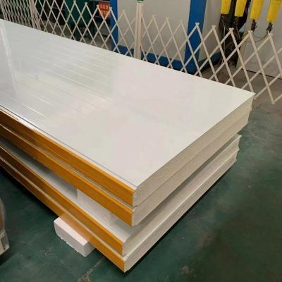 China Modern Design Galvanized 50mm PU Foam Roof Cladding System for Warehouse Construction for sale