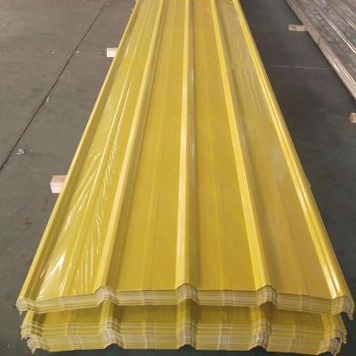 China Modern Design PPGL Corrugated Galvanized Steel Sheets for Color Coated Roofing Sheet for sale