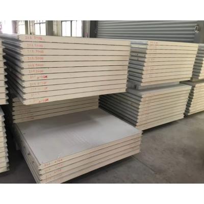 China Modern Warehouse Insulation PU Foam Fiberglass Wall Sandwich Panel Roof for Warehouse for sale