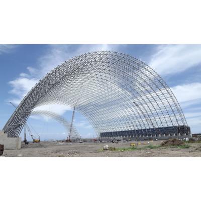 China Modern Steel Space Frame Building for House Warehouse Workshop Made of Sandwich Panel for sale