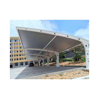 China Moderne design Parkeerplaats Schaduw Canopies Membraan structuur Tent voor andere design stijl Te koop