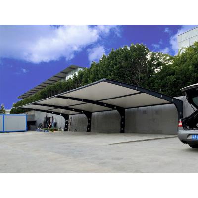 China Meerdere kantoren Parkeergarages Tensile membraan structuur Canopy met vrije ontwerp Te koop