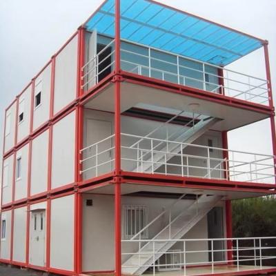 China Moderne Design-Villa aus Leichtstahl mit Sandwich-Panel und gemütlichem Wohnzimmer zu verkaufen