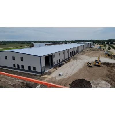 China Prefabricated Metal Industrial Design Steel Structure Workshop for University Schools for sale