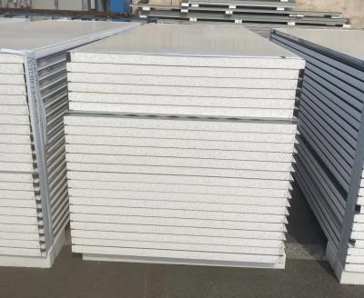 China Modern Design 75mm-200mm EPS Sandwich Wall Panel for Lightweight Prefab House Material for sale