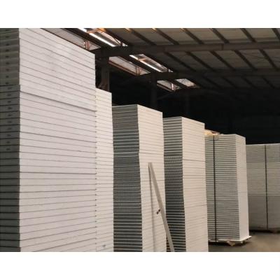 China Modern Design Style Warehouse Insulation PU Foam Color Steel Plate EPS Sandwich Panel Roofing Board for sale