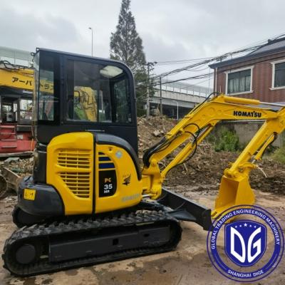 Κίνα Χρησιμοποιήσιμο PC35 Χρησιμοποιούμενο Excavator 95 Νέο Mini Komatsu Excavator 3.5t προς πώληση