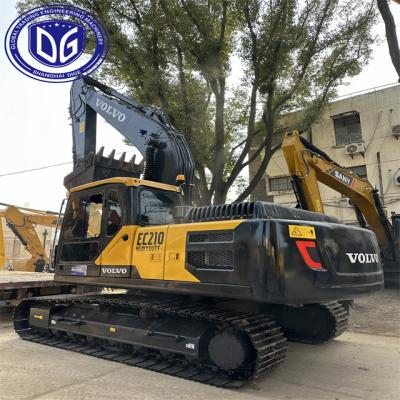 China Volvo 210 Excavator Preço na Índia Ec210 21 Ton Usado Volvo Excavator Com Seleção de Modo de Trabalho Avançado à venda