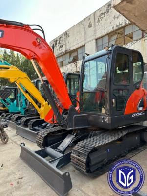 China Verkauf von Minibaggern Gebrauchtes Doosan DX60 6Ton Kleinbagger zum Verkauf zu verkaufen