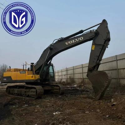 Chine Ec480 Excavateur Volvo d'occasion de 48 tonnes, système d'éclairage puissant et performant à vendre