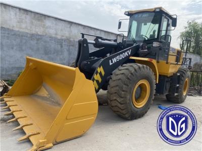 China Cargador de extremo frontal LW500 Cargador usado XCMG Cargador de excavadora hidráulica de 17 t en venta