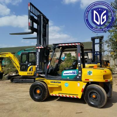 Cina 7t FD70 Camione elevatore Komatsu Usato Potente Camione elevatore elettrico idraulico in vendita