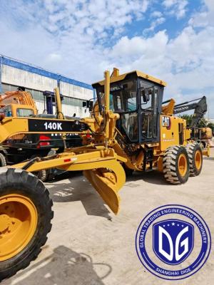 Cina 140k Caterpillar usato Grader potente macchina idraulica in vendita