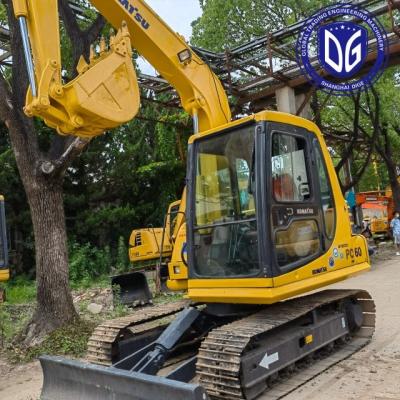 Κίνα PC60-7 Χρησιμοποιούμενος εξορυκτής Komatsu Mini εξορυκτής Komatsu προς πώληση