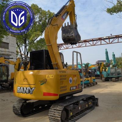 China Sy75 7.5 Ton Second-hand Sany Excavator Enhanced Soil Penetration Capabilities for sale