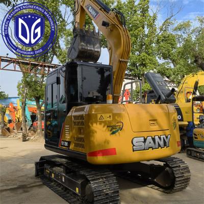 Cina Sy75 7.5 tonnellate Used SANY Excavator With Advanced Electronic Control Technology in vendita