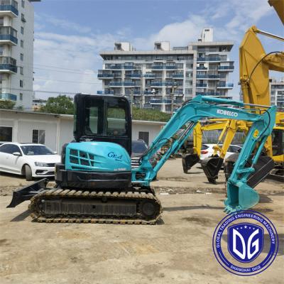 Κίνα Εκσκαφέας Kobelco SK55 Αρχικός εκσκαφέας Kobelco 5,5 τόνων Χρησιμοποιούμενος μικρός εκσκαφέας προς πώληση