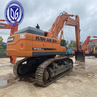 China Used Doosan DX500 50t Crawler Excavator Construction Equipment With High Quality for sale