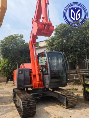 China ZX70 7 ton gebruikte Hitachi graafmachine met professioneel onderhoud Te koop