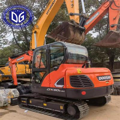 Chine Origine Corée DX60 Excavateur Doosan d'occasion DX60 Excavateur d'occasion Excavateur Doosan DX60 à vendre