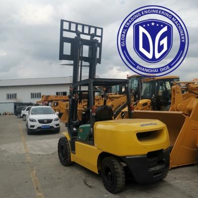 Cina 5t Usato Komatsu FD50 Potente Usato carrello elevatore idraulico in vendita