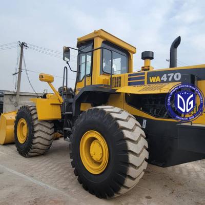 China Front-End-Lader Komatsu WA470-3 Gebraucht-Lader Baugeräte für Großbergbau zu verkaufen