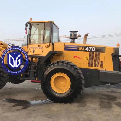 China Komatsu WA470-6 Gebrauchtlader mit hoher Effizienz, Original aus Japan zu verkaufen